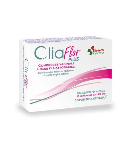 CLIAFLOR PLUS 16 COMPRESSE VAGINALI