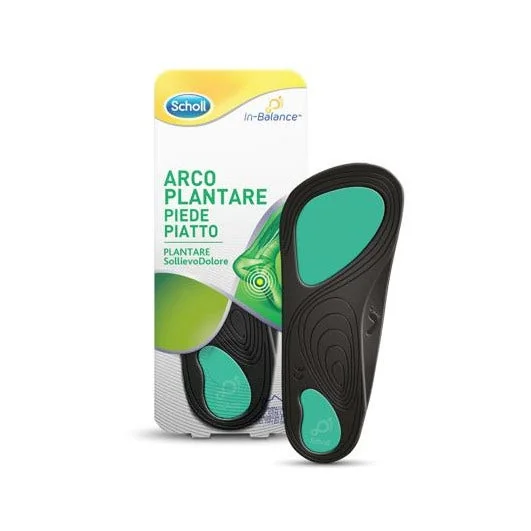 SCHOLL ARCO PLANTARE PIEDE PIATTO TAGLIA S 2 PEZZI