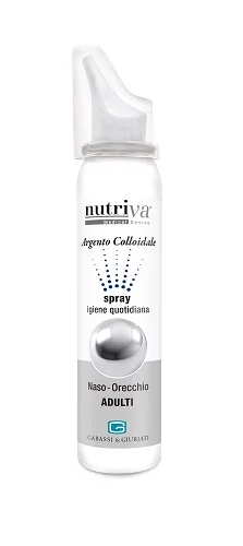 NUTRIVA ARGENTO COLLOIDALE NASO E ORECCHIE ADULTI 100 ML