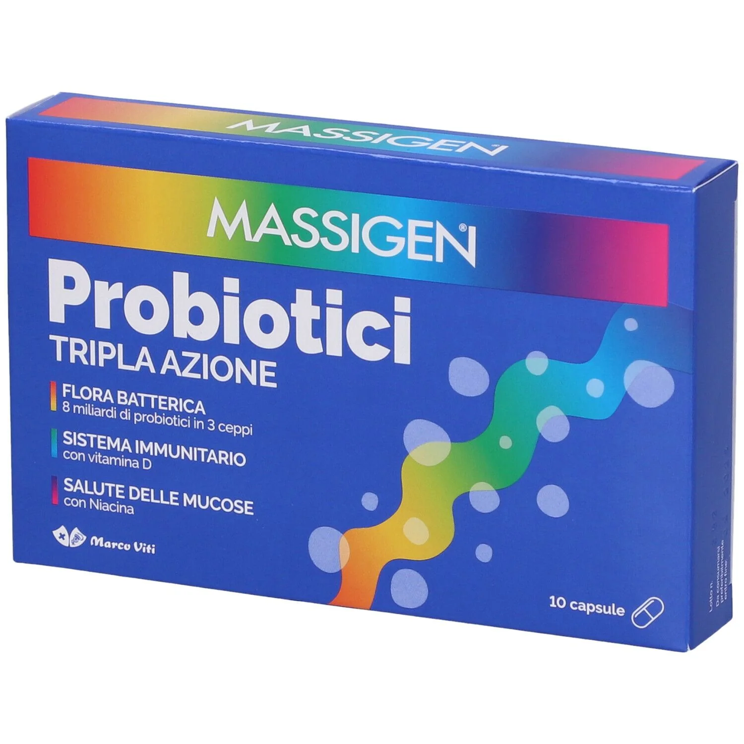 MASSIGEN PROBIOTICI 10 CAPSULE PREZZO PIENO