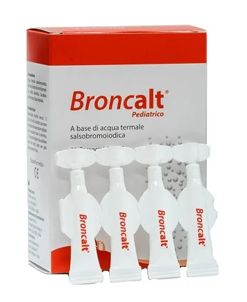 BRONCALT STRIP PEDIATRICO SOLUZIONE IRRIGAZIONE 20 FLACONI 2 ML