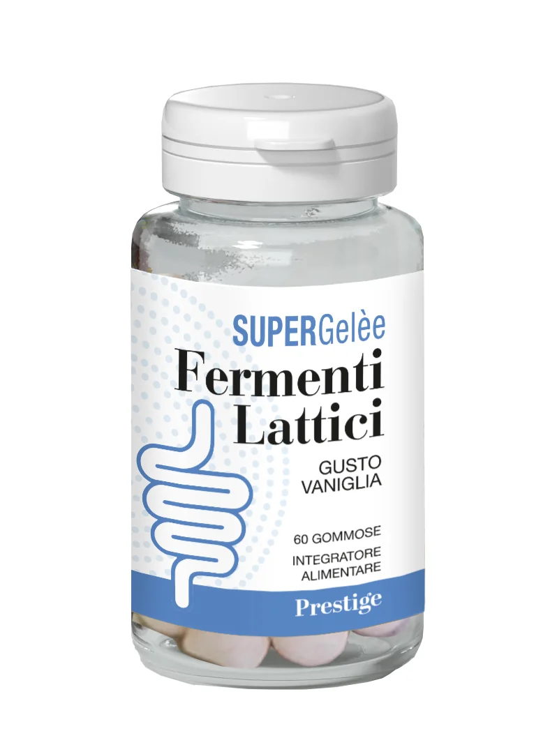 SUPERGELEE FERMENTI LATTICI 60 CARAMELLE GOMMOSE