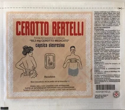 CEROTTO BERTELLI MEDIO 192 MG 12,5X16 CM 1 PEZZO