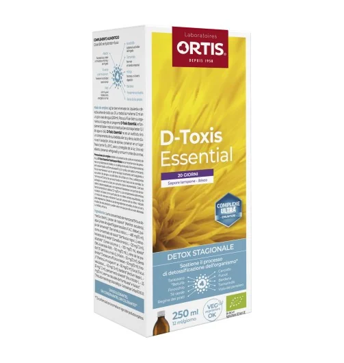 D-TOXIS ESSENTIAL MELA SENZA IODIO BIO 250 ML