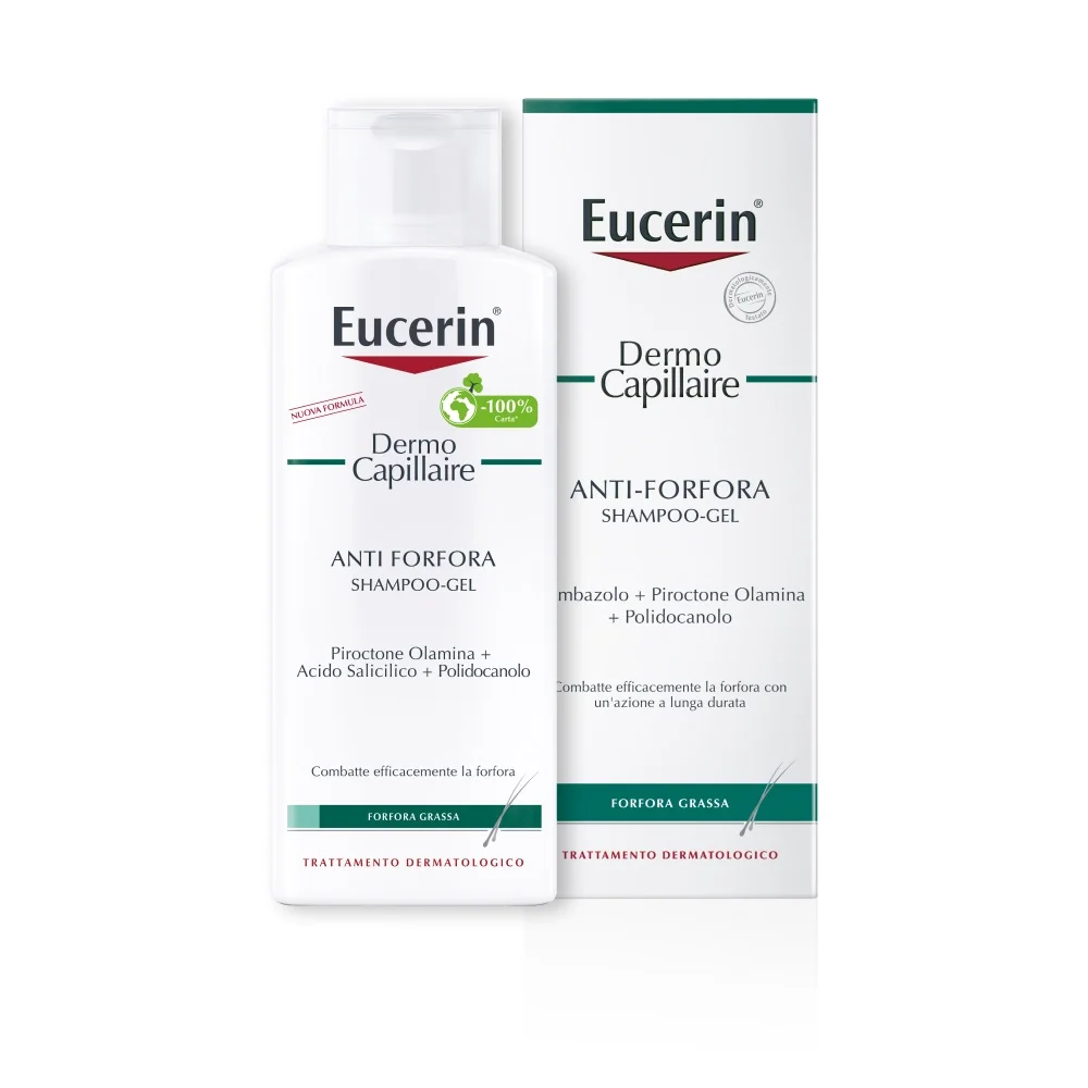 EUCERIN DERMO CAPILLAIRE SHAMPOO GEL ANTIFORFORA 250 ML