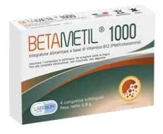 BETAMETIL 1000 4CPR SUBLINGUAL