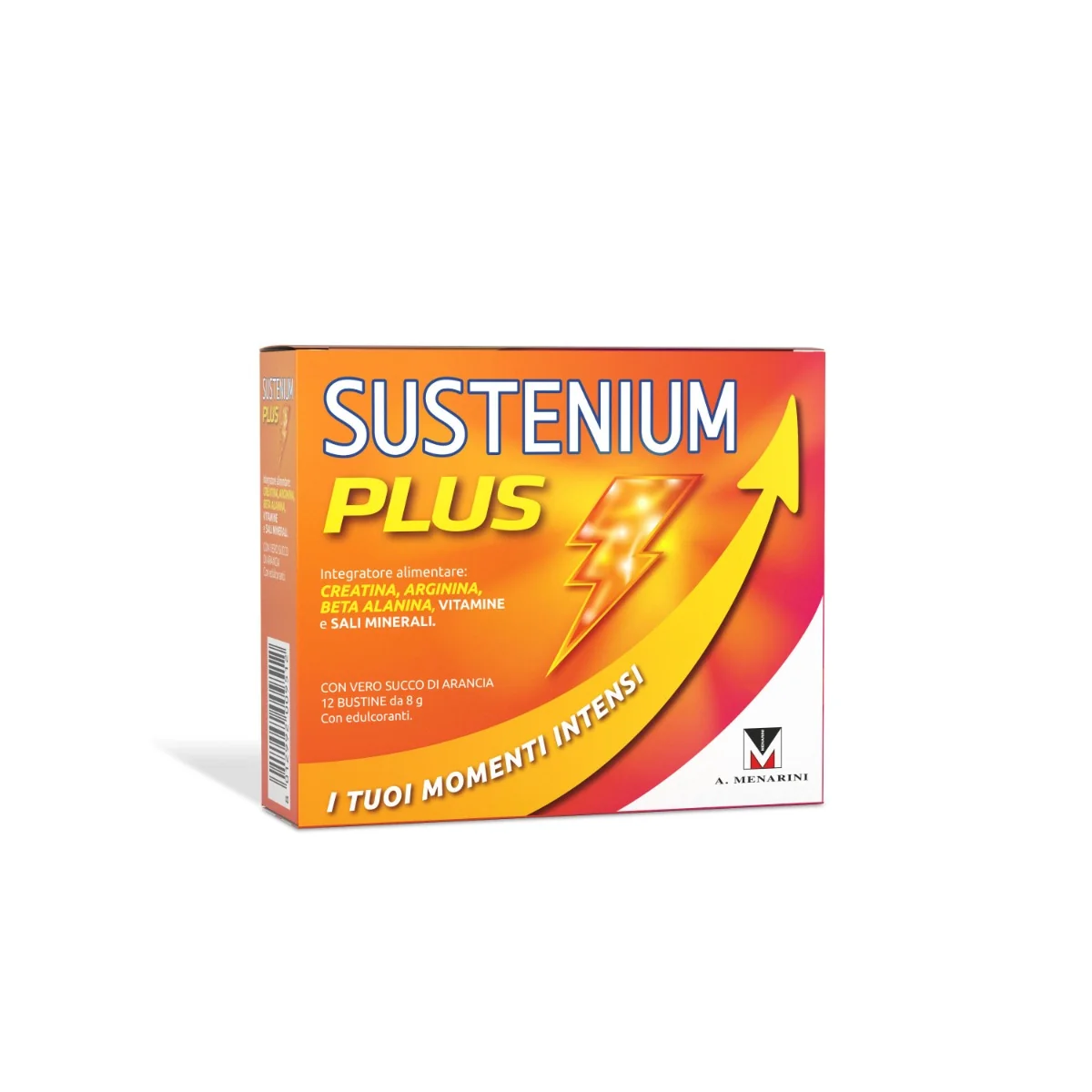 SUSTENIUM PLUS INTEGRATORE DI CREATINA ARGININA 12 BUSTINE