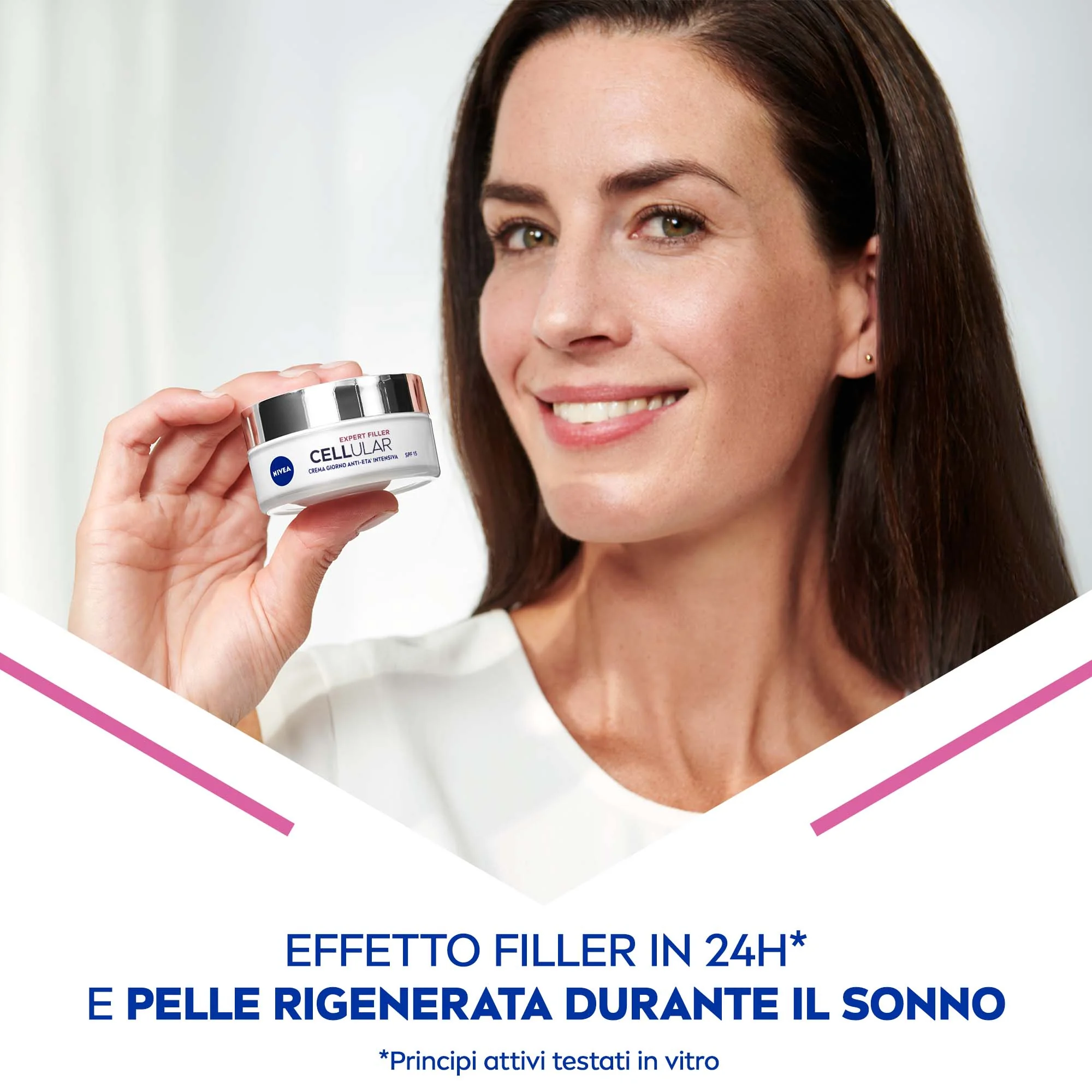 Nivea Cellular Expert Filler Anti-Età Crema Giorno Azione Rassodante