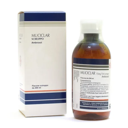 MUCICLAR SCIROPPO 15 MG/5 ML 200 ML