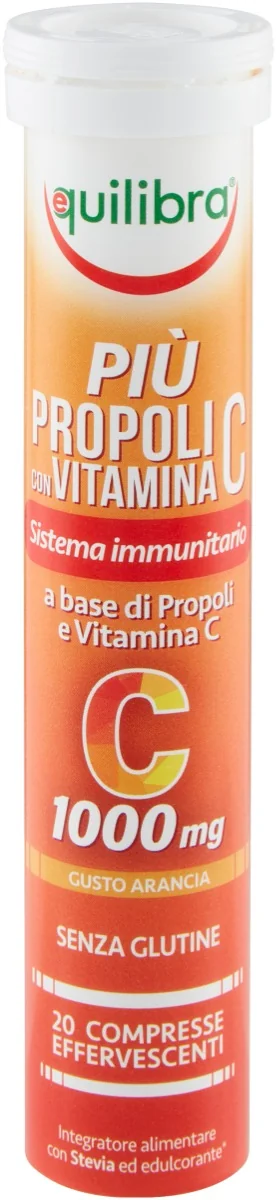 EQUILIBRA PIU' PROPOLI CON VITAMINA C 20 COMPRESSE