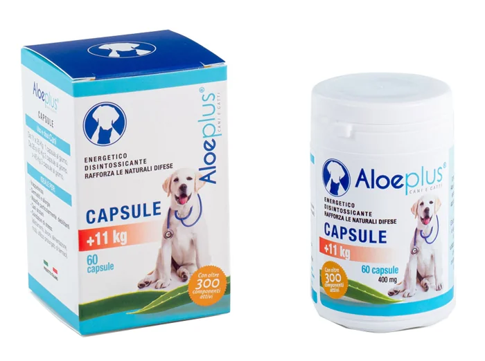 ALOEPLUS CANI CAPS +11KG 60