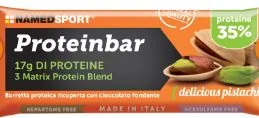 NAMED SPORT PROTEINBAR DELICIOUS PISTACCHIO BARRETTA PROTEICA 50 G