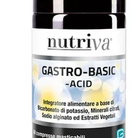 Nutriva Gastro-Basic Integratore Acidità  Gastrica 60 Compresse