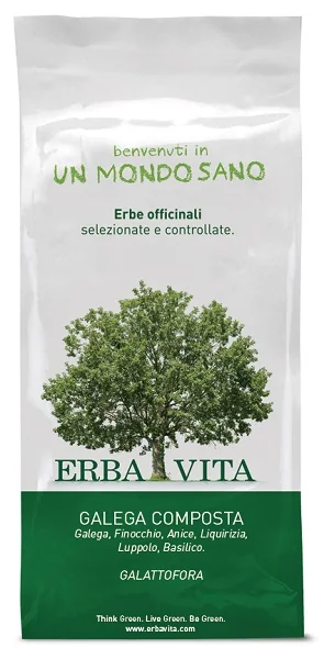 ERBA VITA GALEGA COMPOSTO TISANA INTEGRATORE FUNZIONALITÀ  GALATTOGOGA 100 G