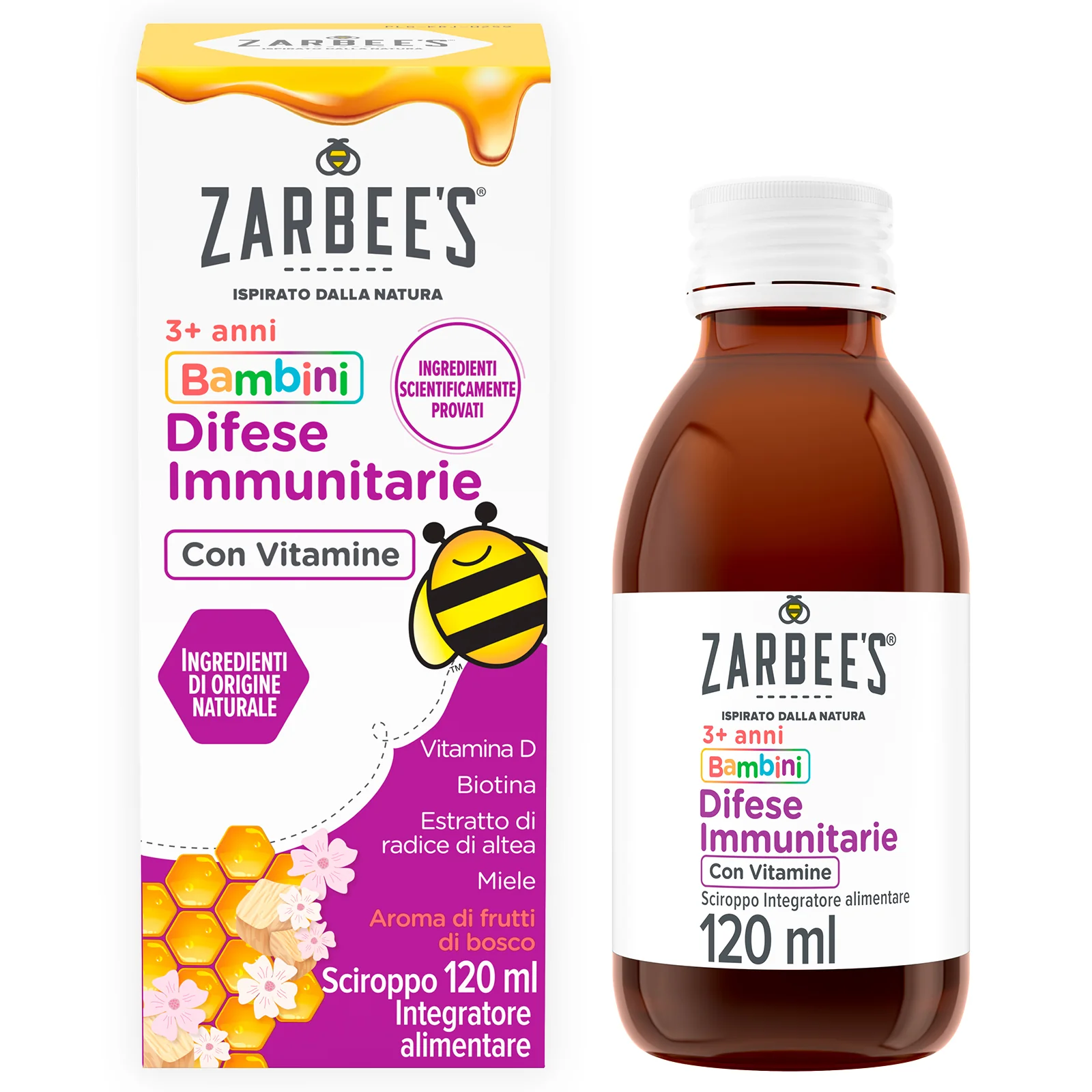 ZARBEE'S DIFESE IMMUNITARIE BAMBINI SCIROPPO 120 ML