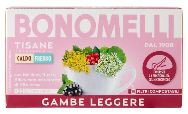 BONOMELLI TISANA GAMBE 18FILT