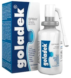 GOLADEK SPRAY NO ALCOOL INTEGRATORE 25 ML