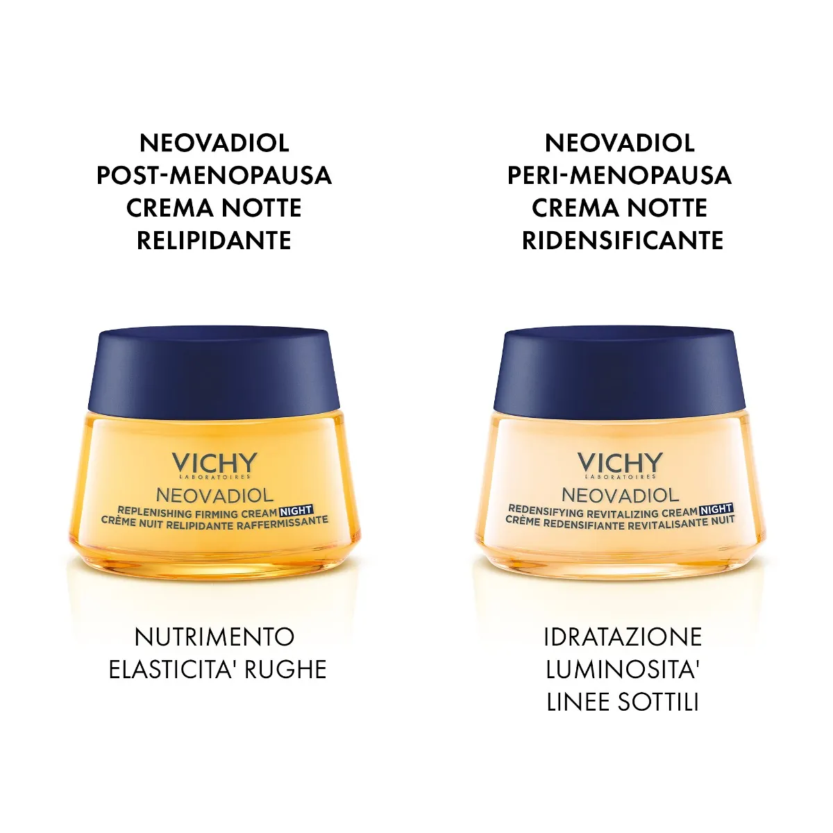 Vichy Neovadiol Pre-Menopausa Crema Notte 50 ml Ridensificante e Rivitalizzante
