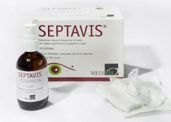 SEPTAVIS SOLUZIONE STERILE PULIZIA OCULARE 50 ML + 50 GARZE TNT STERILI