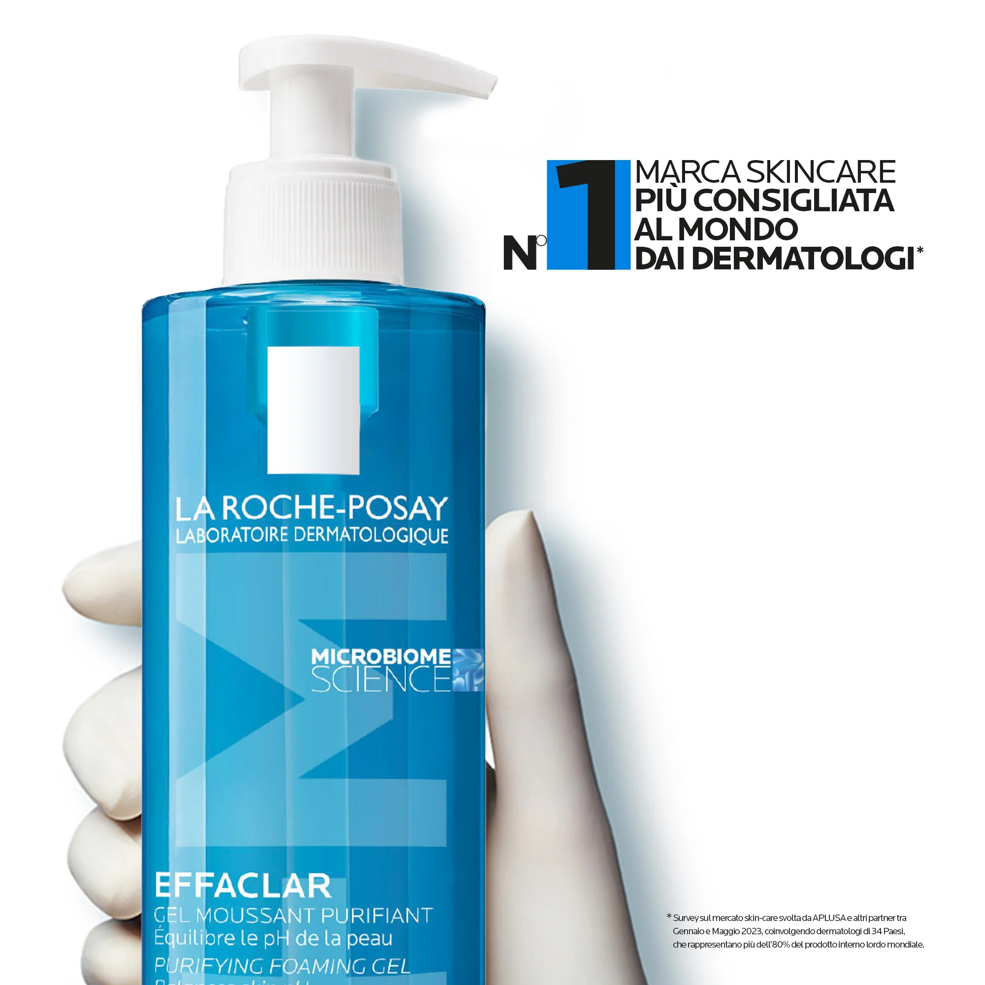 La Roche Posay Effaclar Gel Mousse 400 ml Detergente Purificante