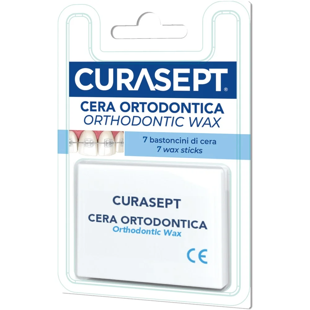 CURASEPT WAX CERA ORTODONTICA 7 BASTONCINI