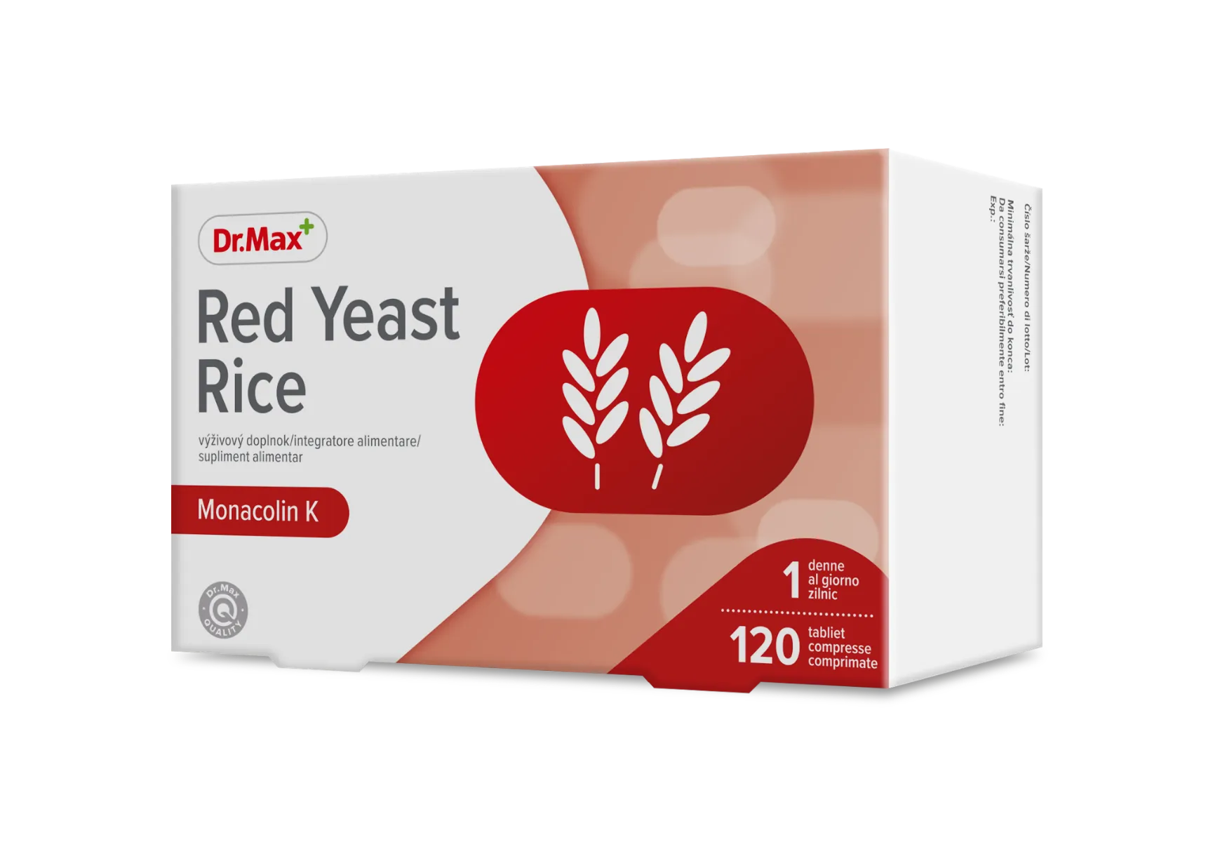 DR. MAX RED YEAST RICE MONAKOLIN 120 COMPRESSE