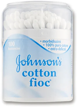 JOHNSONS BABY COTTON FIOC100 PEZZI