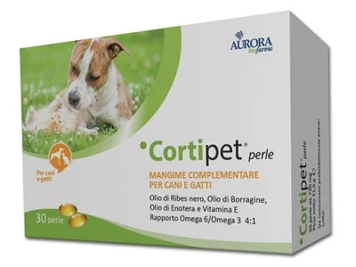 CORTIPET PERLE INTEGRATORE AFFEZIONI CUTE VETERINARIA 30 PERLE