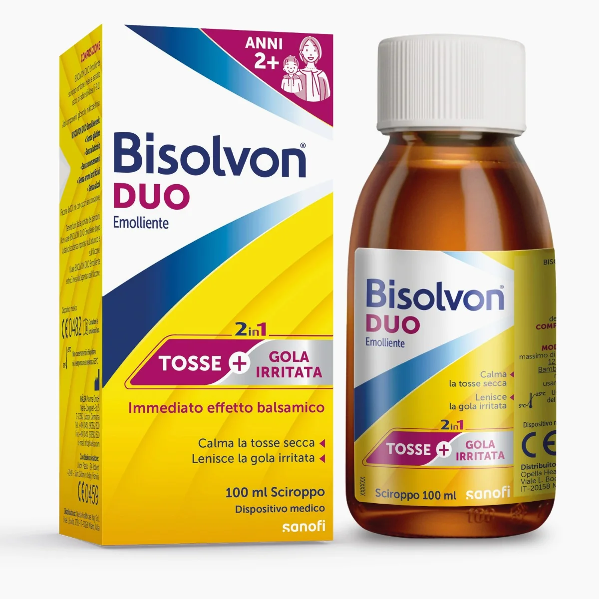 BISOLVON DUO EMOLLIENTE SCIROPPO 100 ML