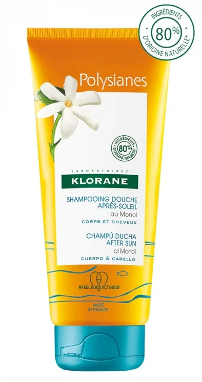 KLORANE POLYSIANES SHAMPOO DOCCIA DOPOSOLE CORPO E CAPELLI 200 ML