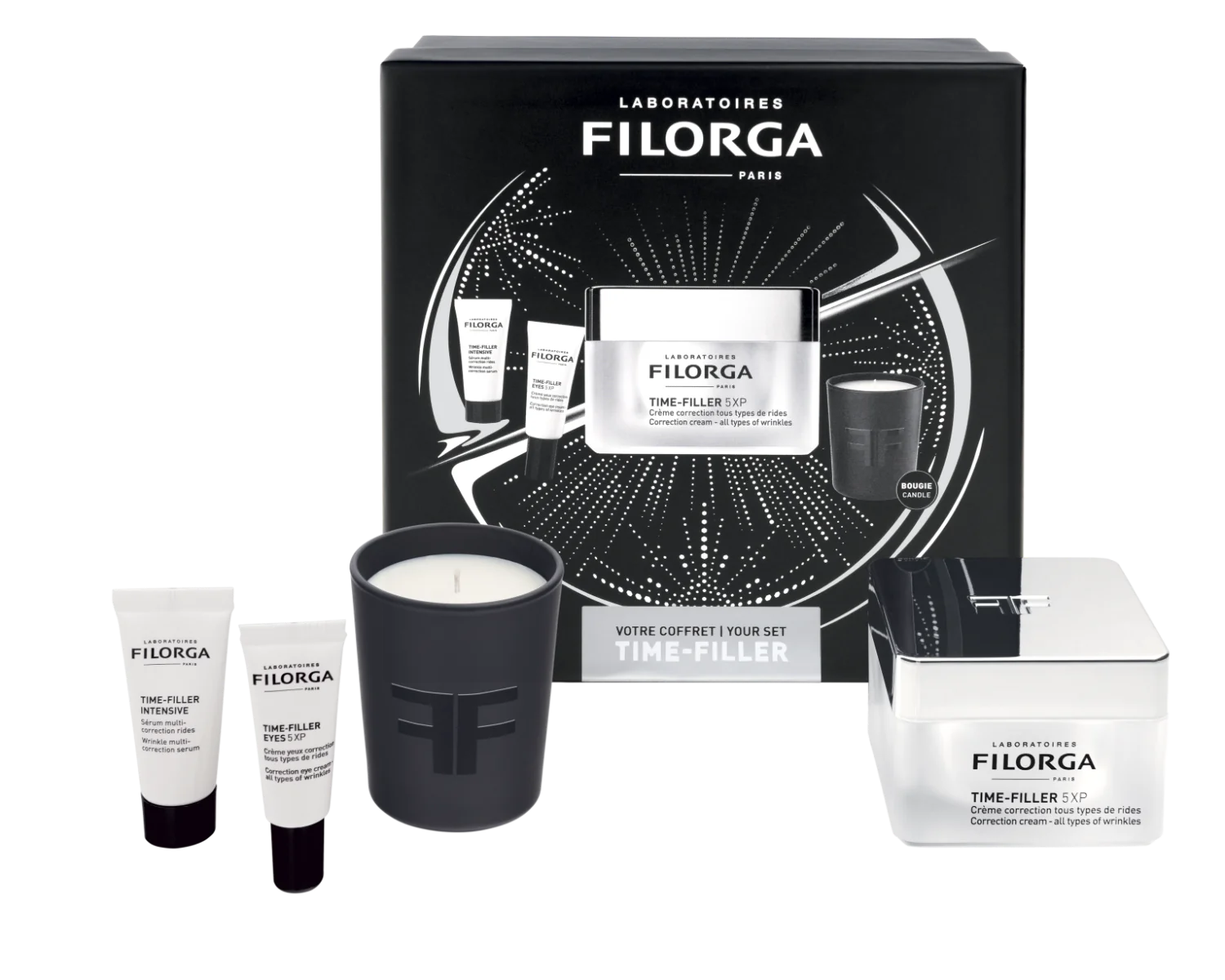 FILORGA COFANETTO RITUALE ANTI-RUGHE VISO & COLLO TIME-FILLER 5XP