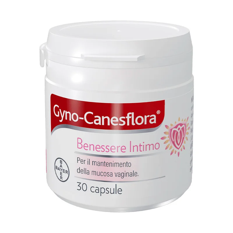 GYNO CANESFLORA PROBIOTICO PER BENESSERE INTIMO DONNA 30 CAPSULE