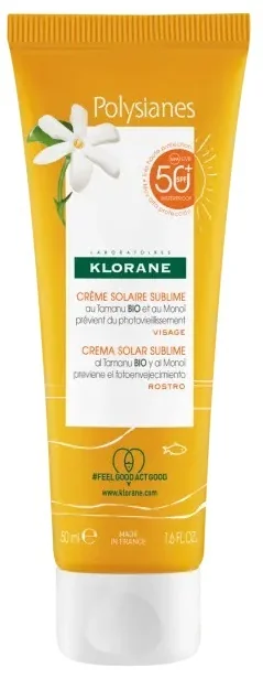 LES POLYSIANES CREMA VISO TAMANU SPF 50+