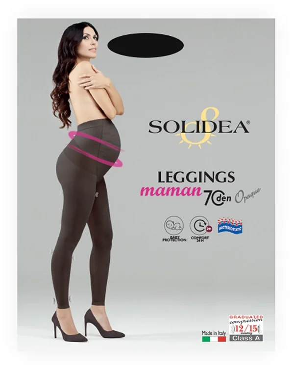 LEGGINGS MAM 70D SMC9 NERO XL