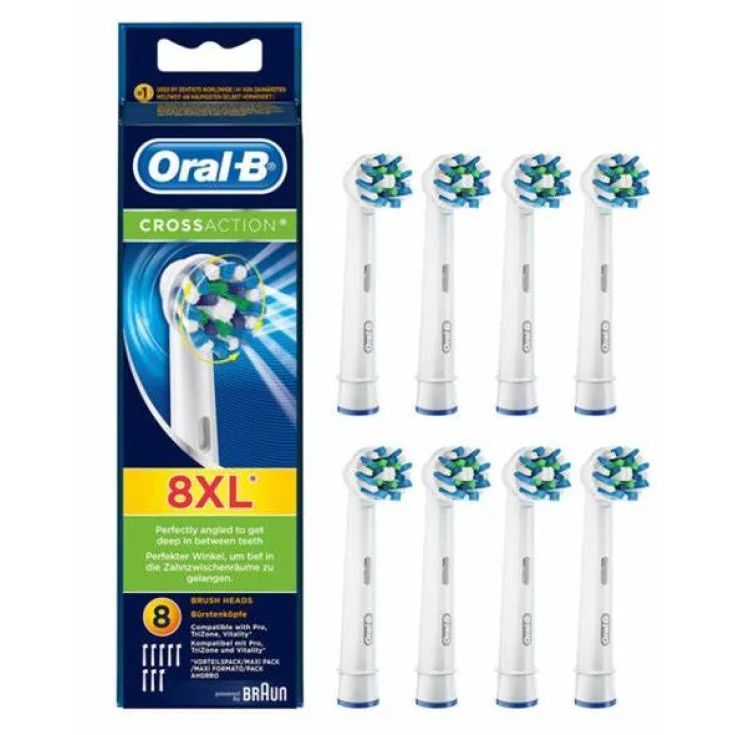 ORALB PW REFILL CROSS ACT 8PZ