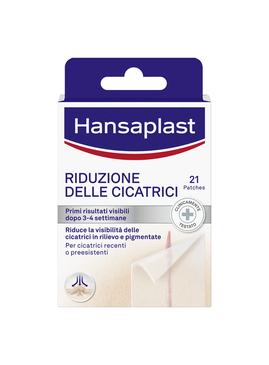 HANSAPLAST CEROTTO RIDUZIONE CICATRICI 21 STRISCE