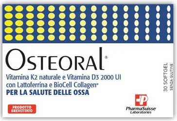 OSTEORAL INTEGRATORE PER LE OSSA 30 CAPSULE MOLLI