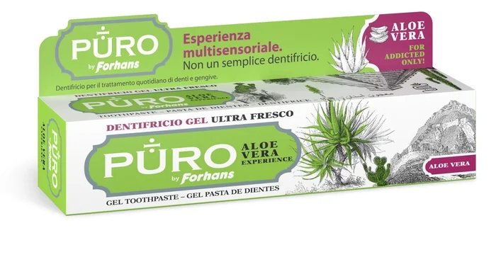 FORHANS PURO DENTIFRICIO ALOE VERA 75 ML