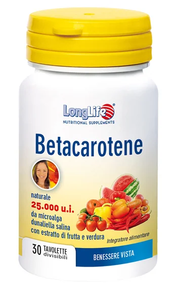 LONGLIFE BETACAROTENE 30CPR