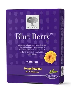 NEW NORDIC BLUE BERRY INTEGRATORE VISTA 60 COMPRESSE