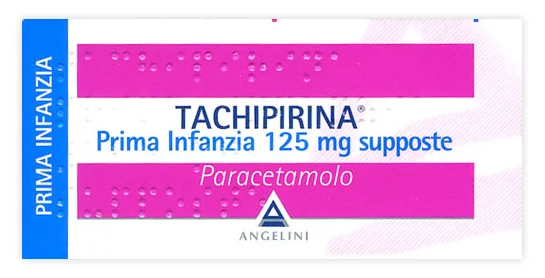 TACHIPIRINA PRIMA INFANZIA 125 MG 10 SUPPOSTE