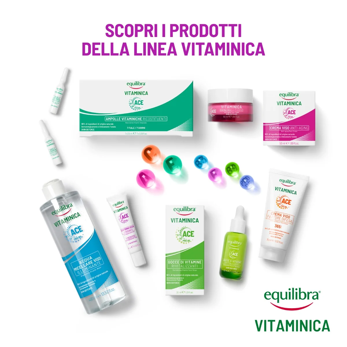 Equilibra Viso Vitaminica Contorno Occhi 15 Ml Levigante