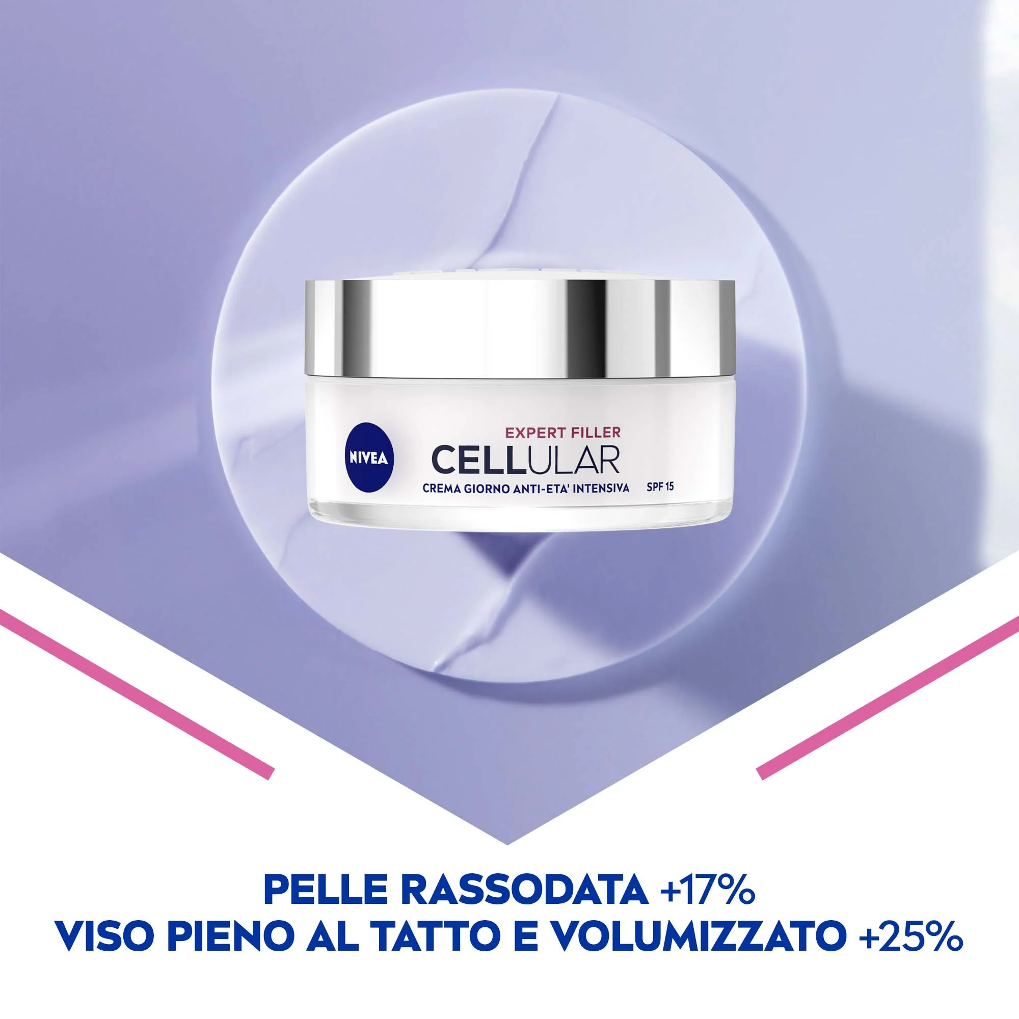 Nivea Cellular Expert Filler Anti-Età Crema Giorno Azione Rassodante