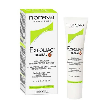 EXFOLIAC GLOBAL 6 TRATTAMENTO ANTI-IMPERFEZIONI SEVERE 30 ML