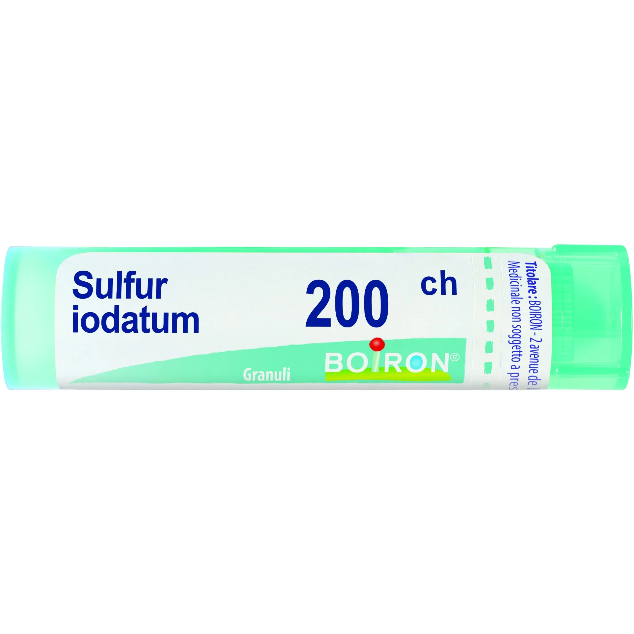 Sulfur Iodatum 80 Granuli 200 Ch Contenitore Multidose 