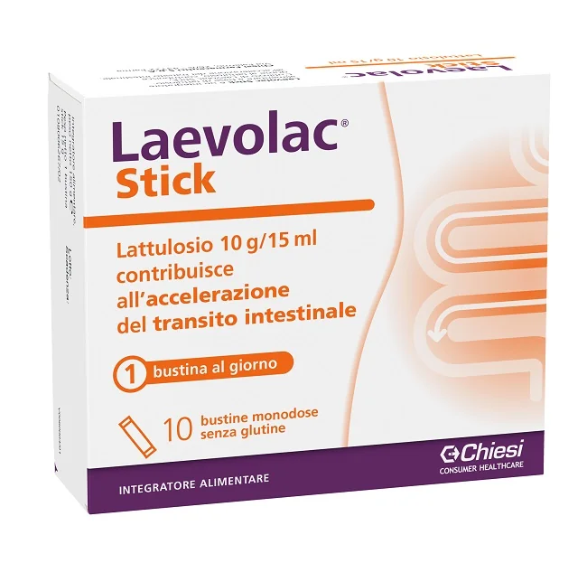 LAEVOLAC STICK INTEGRATORE BENESSERE INTESTINALE 10 BUSTINE