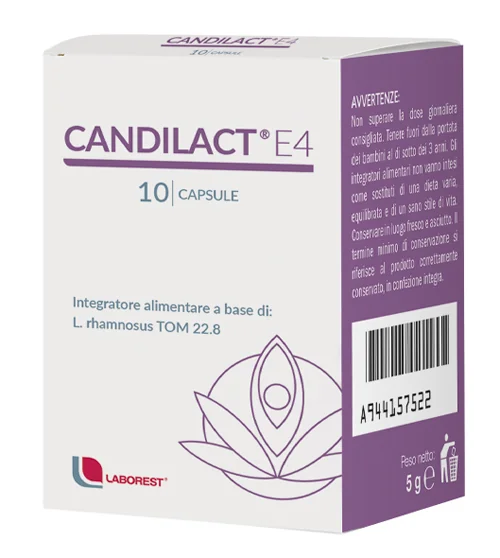 CANDILACT E4 INTEGRATORE BENESSERE VAGINALE 10 CAPSULE