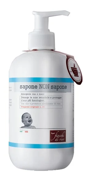 FIOCCHI DI RISO SAPONE NON SAPONE DETERGENTE VISO E MANI 400 ML