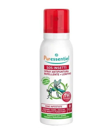 PURESSENTIAL SPRAY SOS INSETTI ANTIPUNTURA 75 ML