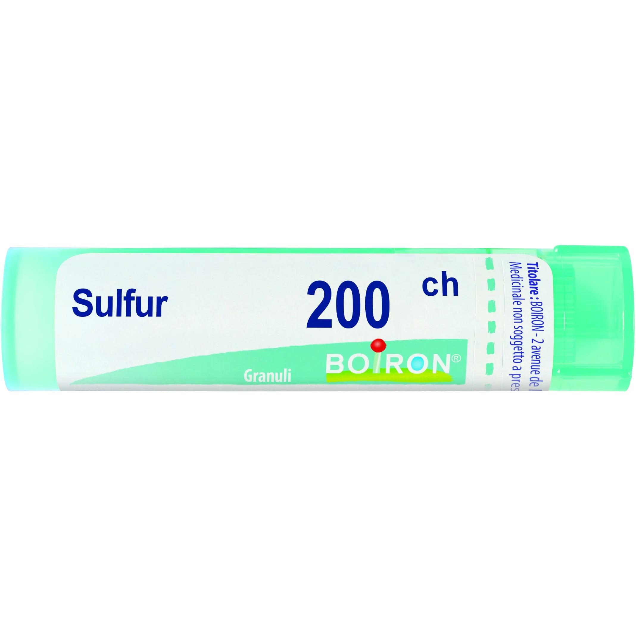 Sulfur 80 Granuli 200 Ch Contenitore Multidose 